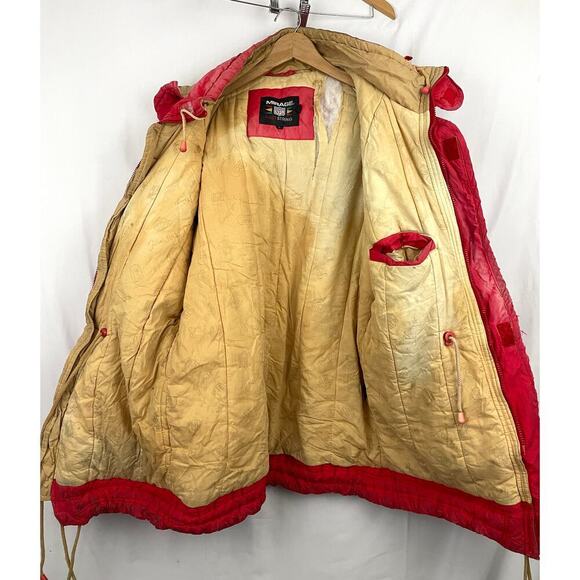 VTG NFL Embroidered Hooded Jacket Parka LARGE San Francisco 49ers Rare Superbowl - Picture 6 of 16
